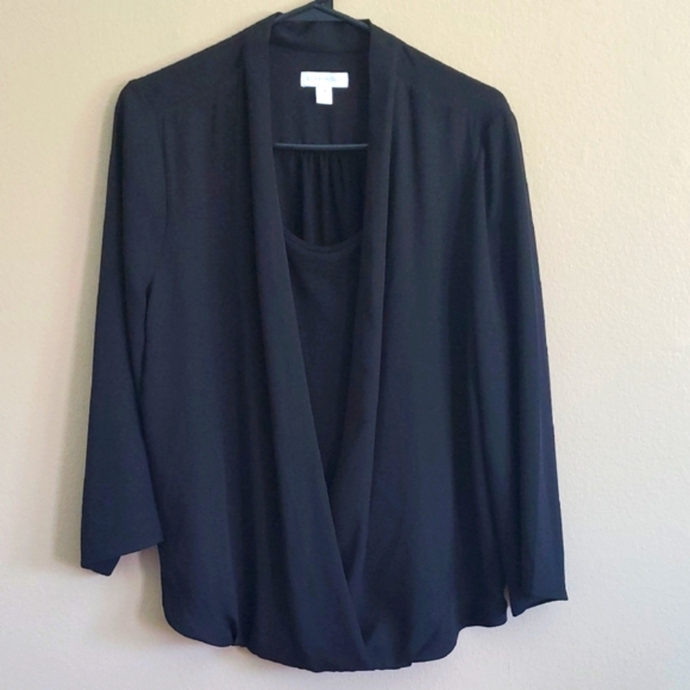 Charter Club Beautiful Black Blouse